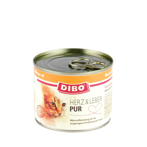 Dibo Katze Herz & Leber Pur 12x200g