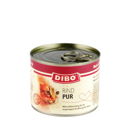 Dibo Katze Rind Pur 12x200g