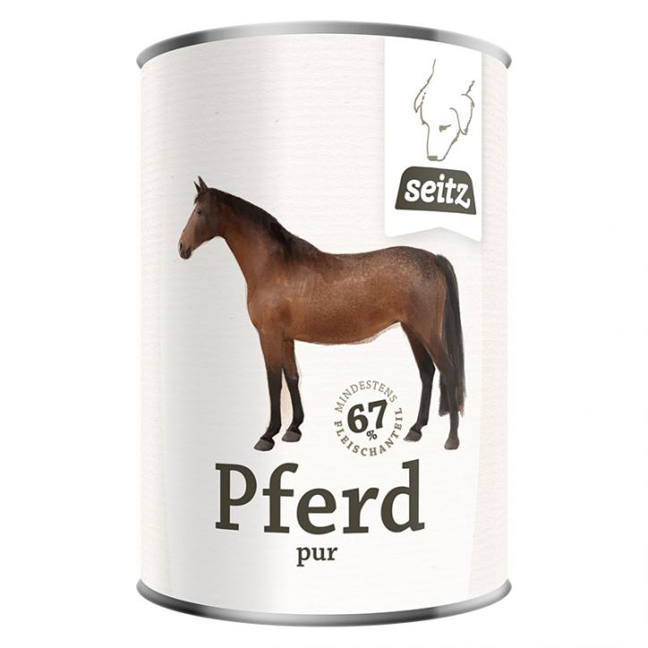 Dosen Seitz Pferd Pur 24 x 400g